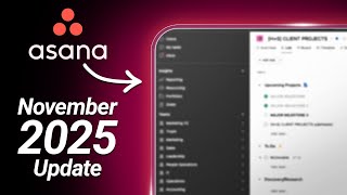 What’s New in Asana (Nov 2025): Reference Fields, Risk Reports, Saved Goal Views