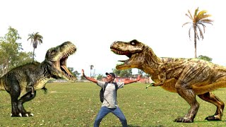 T-Rex Chase | Part 7 | Jurassic World Fan Movie | dinosaur