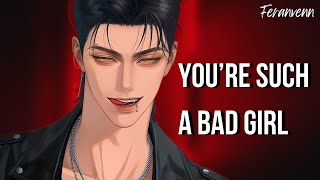 Trapped With Your Flirty Bad Boy Crush In An Elevator [Kissing] [Deep Voice] [ASMR]