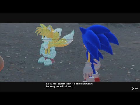Sonic Frontiers - Tails remembers being scared of Infinite's Chaos clone