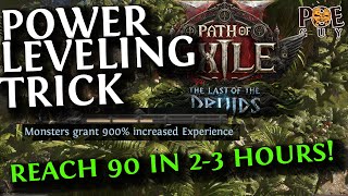 [PoE 2] - LEVEL UP VERY FAST with a SIMPLE & EFFICIENT TRICK // Path of Exile 2 - Last of the Druids