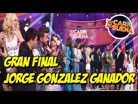TU CARA ME SUENA JORGE GONZALEZ GANADOR OCTAVA EDICION GRAN FINAL MEJORES MOMENTOS ANTENA 3