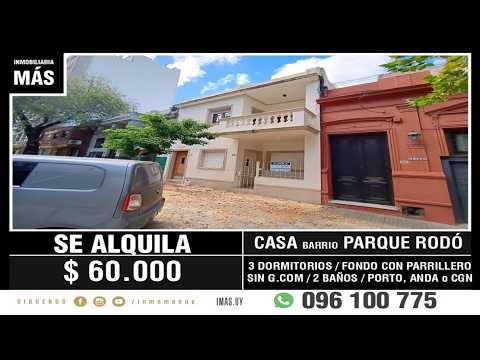 Video de YouTube - Casa Alquiler Patio Palermo Montevideo iMas.uy EN