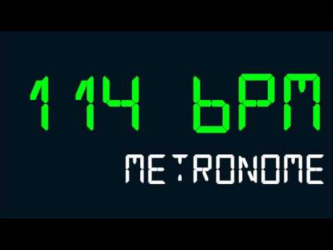 114 BPM (Beats Per Minute) Metronome