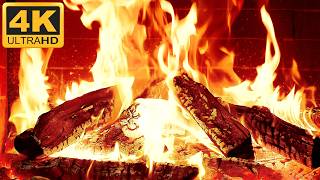 🔥Serenity Fireplace in 4K Ultra HD 🔥 10 Hours of Relaxing Crackling Fire Sounds | Fireplace Ambience