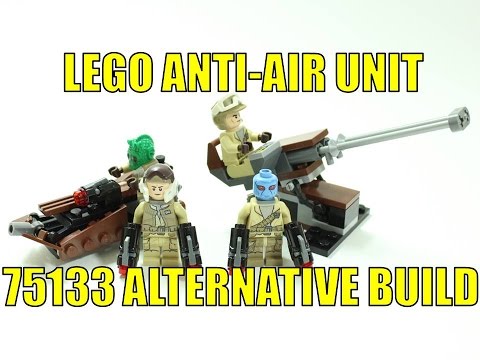 LEGO STAR WARS 75133 ALTERNATIVE BUILD REBEL ANTI-AIR UNIT Video