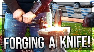 How To Forge a Knife For Beginners with Forged in Fire Champion