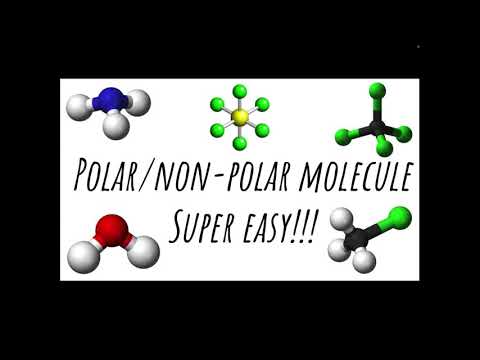 Polar/Non-polar molecule? - SUPER EASY!