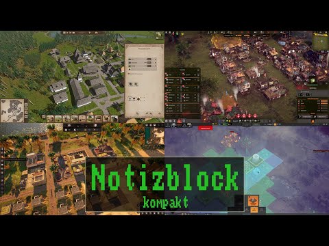 Notizblock kompakt #080: Ostriv | Endzone | Builders of Egypt | Industries of Titan