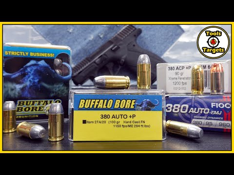 You NEED To See This One!...380 ACP Buffalo Bore Hardcast VS FMJ VS Xtreme Penetrator!