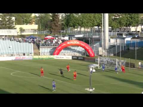 Bramki z meczu Wisła Płock - Chojniczanka Chojnice