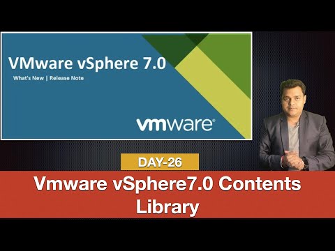 Creating vSphere 7.0 contents library step by step guide | vSphere 7.0 Training and Certification