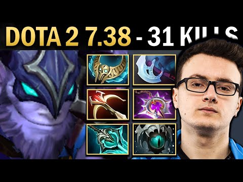 Riki Gameplay Miracle with 31 Kills and Brooch - Dota 7.38