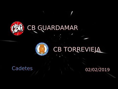 2019/02/02 Cb Guardamar-Cb Torreviej Cadetes