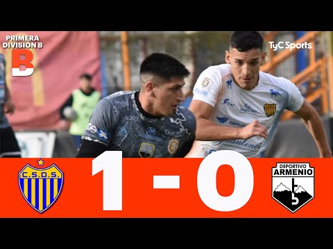 Dock Sud 1-0 Deportivo Armenio | Primera División B | Fecha 21 (Apertura)