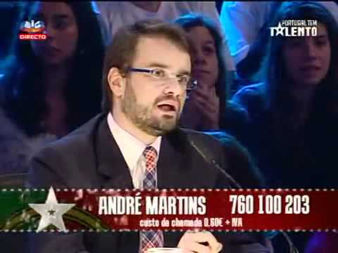 Portugal Tem Talento 1ª Semi Final - André Martins
