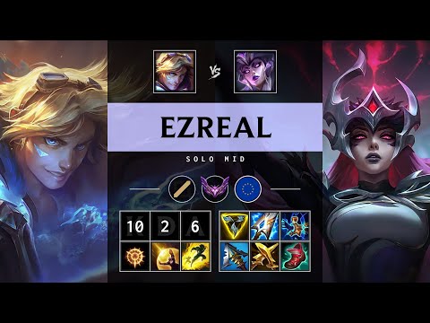 Ezreal Mid vs Syndra: Godlike - EUW Master Patch 14.24