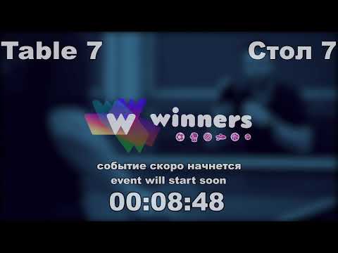 Tridukh Igor - Efimenko Ivan. WINners. CUP Table Tennis 7 09.01.2021 16:45