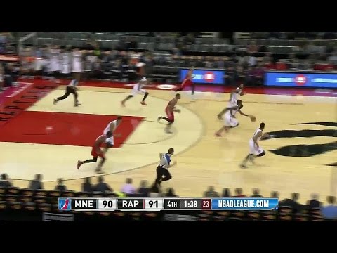 Ronald Roberts posts 16 points & 15 rebounds vs. the Red Claws, 12/11/2015