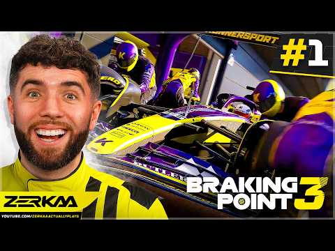 STARTING F1 25 BRAKING POINT! (F1 25 Braking Point #1)