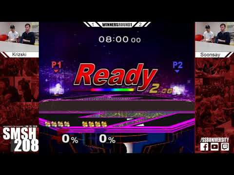 SMSH 208 - Krizski vs. Soonsay - Melee Singles WF