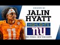 Jalin Hyatt: Tennessee Highlights | The Giants 73rd Pick In The 2023 NFL Draft | CBS Sports