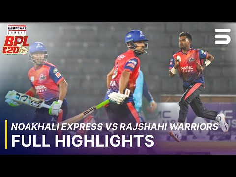 Full Highlights | Noakhali Express vs Rajshahi Warriors | Match 06 | BPL 2025-26 | M3Z1J