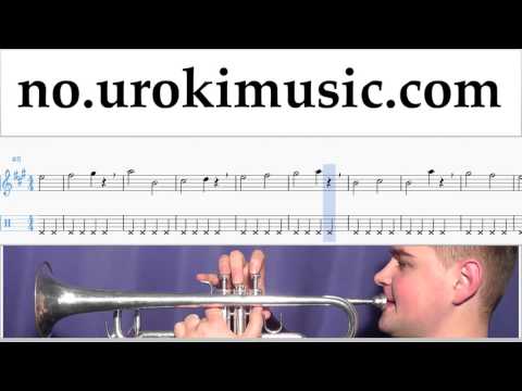 Trompet Kurs Passenger - Let Her Go Trening Studie Del 1 øvelser um-i935