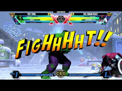 "BBR" UMVC3  AT CEO CITRUS CLASH #3 - TNS TONG vs TNS RONAN HEALY