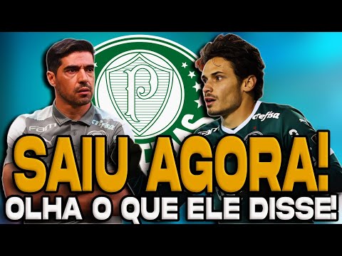 MINHA NOSSA! ELE SURPREENDEU TODO MUNDO COM ESSA! LTIMAS NOTCIAS DO PALMEIRAS