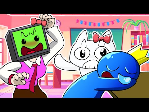 School For Tired Teens - RAINBOW FRIENDS - (Cartoon Animation)