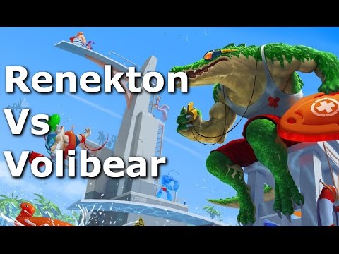 Renekton Vs Volibear Top Lane Commentary - Season 6 - League of Legends