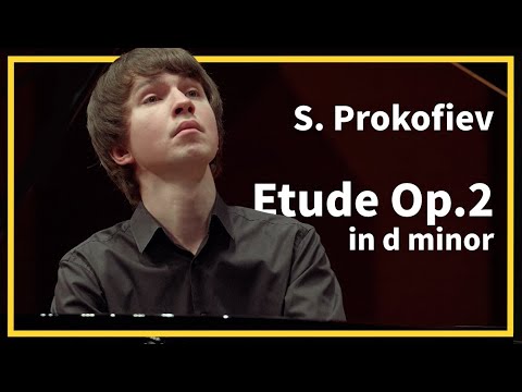 [4K] S. Prokofiev :: Etude Op.2 in d minor (Pf. Alexei Melnikov)