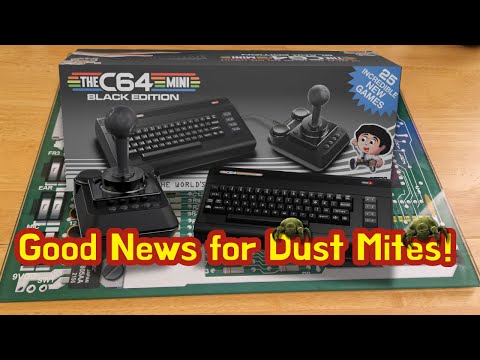 Retro Games C64 Mini Black Edition Announced Due Oct 25