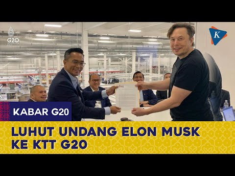 Luhut Undang Elon Musk ke Forum G20 di Bali