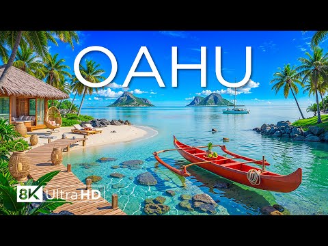 Oahu, Hawaii 8K UHD – Explore Volcanic Peaks, Legendary Beaches & Iconic Island Landscapes