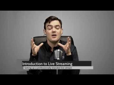 New UDEMY Course - Introduction to live streaming