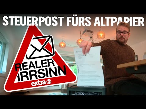 Realer Irrsinn: Sinnlose Mahnbriefe der Steuerbehörde | extra 3