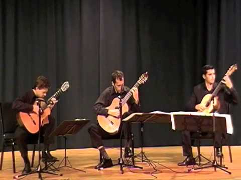 Miami Guitar Trio- "Libertango," Astor Piazzolla