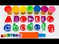 ABC Letters with Play Doh | Toddler Learning Video