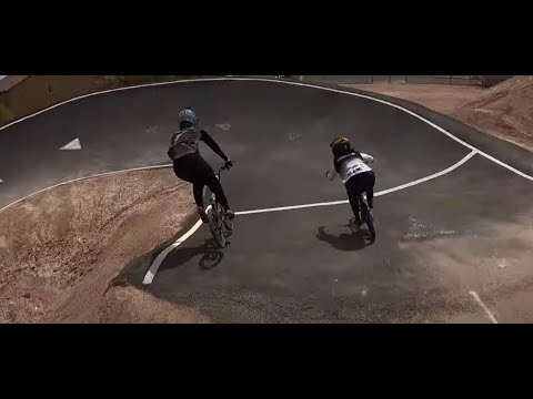 BMX race training session GOPRO POV - Connor Fields, Izaac Kennedy, Asuma Nakai