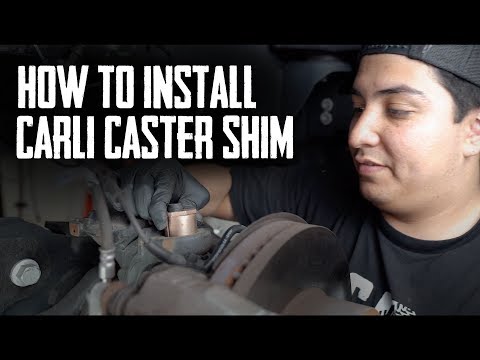 How to Install Carli Caster Shims on 05+ Ford Super Duty