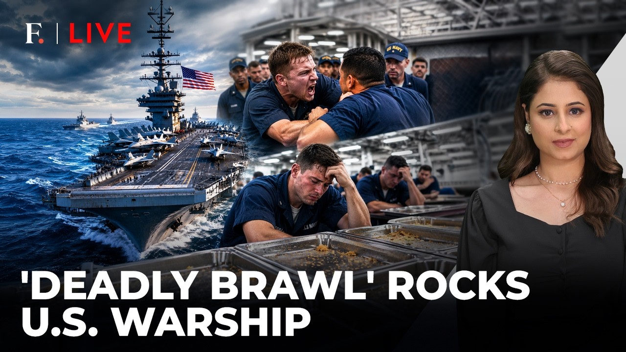 Trump Ignoring US Troops? Food Shortages, Brawl Rattle USS Abraham Lincoln | Firstpost Live