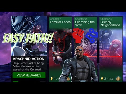 Variant 7  7.2.1 Easy path with Nick Fury - Marvel Contest of Champions