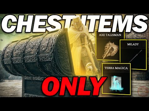 Elden Ring, but I can ONLY use items FOUND IN CHESTS!