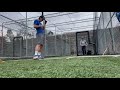 Miles Bergman 2022 Front Toss BP