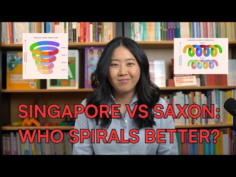 Singapore math vs. Saxon math: Who spirals better?