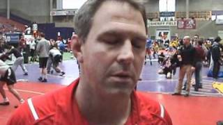 Cornell coach Rob Koll on Day 1 at National Duals