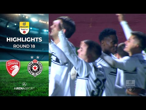 MOZZART BET SUPERLIGA SRBIJE (18. kolo): Radnički 1923 - Partizan 2:4 I 07. decembar 2025.
