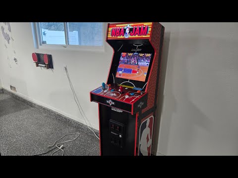 Arcade1Up NBA Jam Deluxe 2-Player Control Panel Arcade Machine with 3 Classic Games |QUICK OVERVIEW|